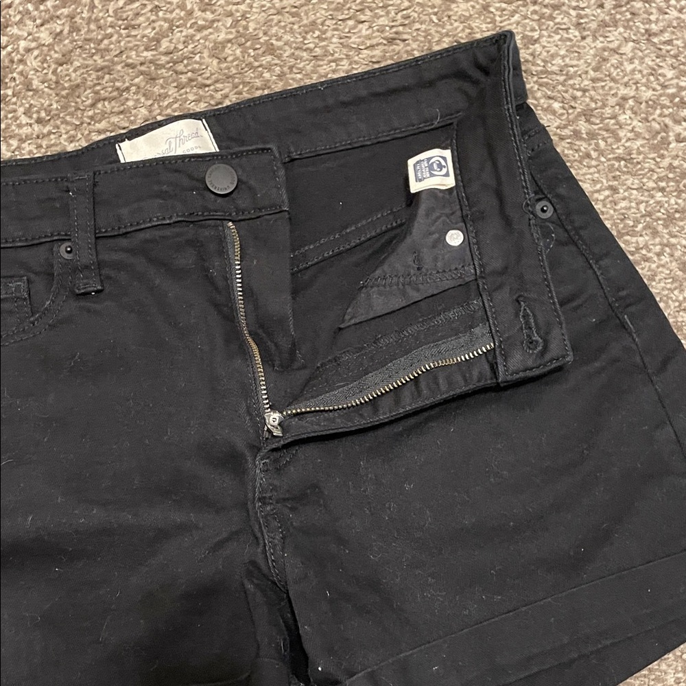 Black Women's Denim Shorts - universal thread Brand - Picture 4 of 4